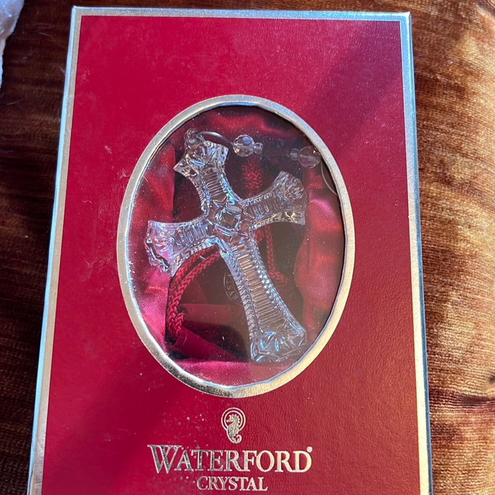 Waterford crystal cross